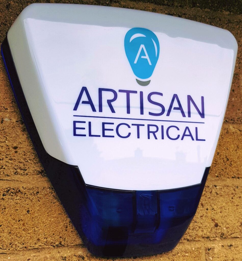 Artisan Alarm Bell box - Halifax Electrician